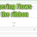 Patterns: Triggering a Flow from the Ribbon (single record)