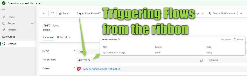 Featured image of post Patterns: Triggering a Flow from the Ribbon (single record)