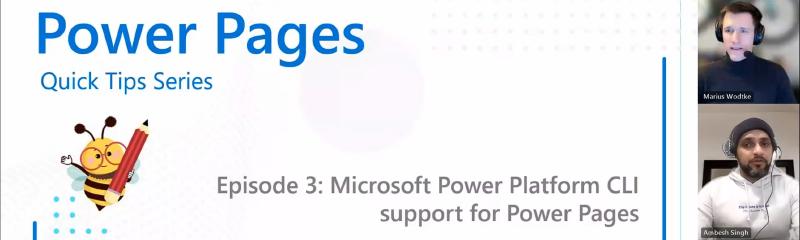 Featured image of post [VIDEO] Power Platform Learners: PAC support for Power Pages