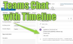 Featured image of post Teams Integration: Using the Timeline