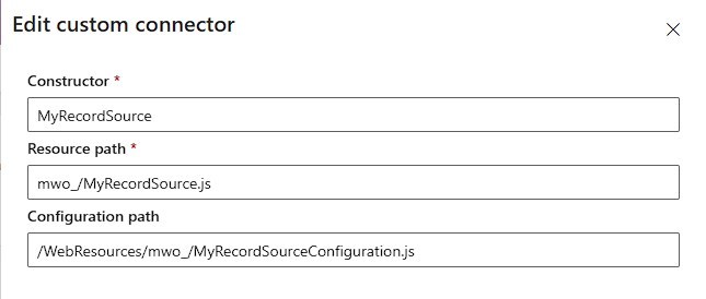 Resource Path and Configuration Path are specified with different prefixes.